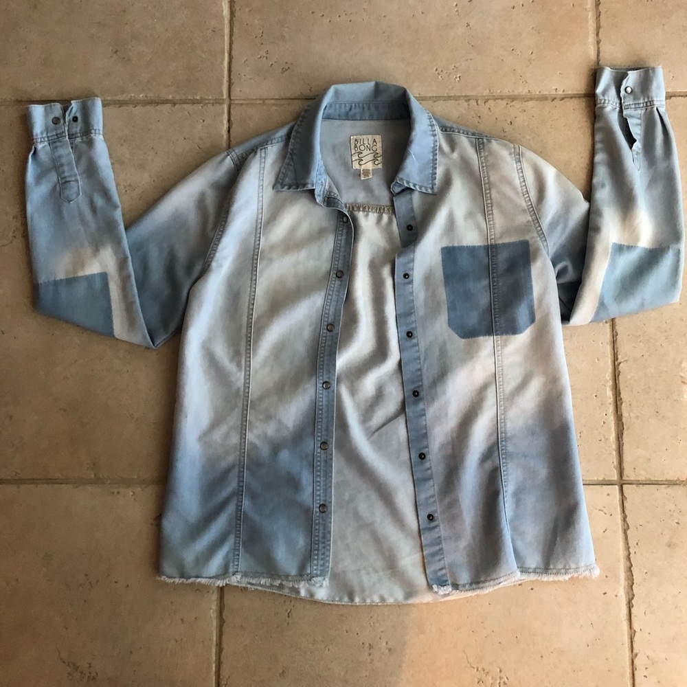 billabong ‘denim’ button up shirt
